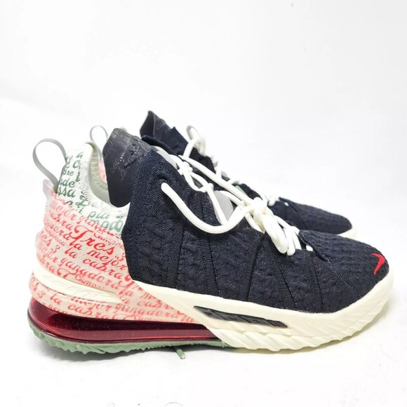 Nike Lebron 18 XVIII x Diana Taurasi GOAT La Cabra CQ9283-008 Black Red Sage 8 - Picture 2 of 12